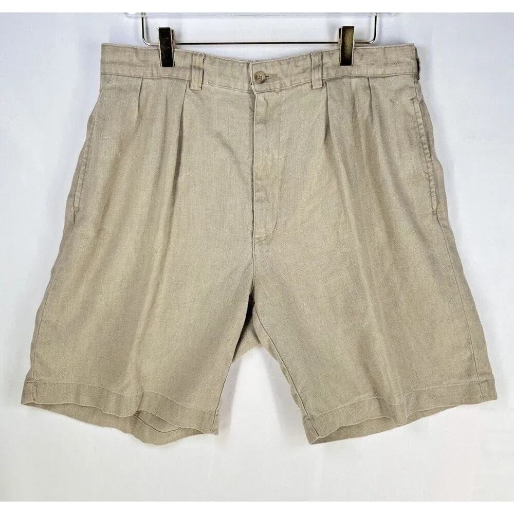 Polo Ralph Lauren Linen Shorts Mens 34 (36